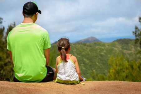 Divorced Dad With Daughter in Hawaii